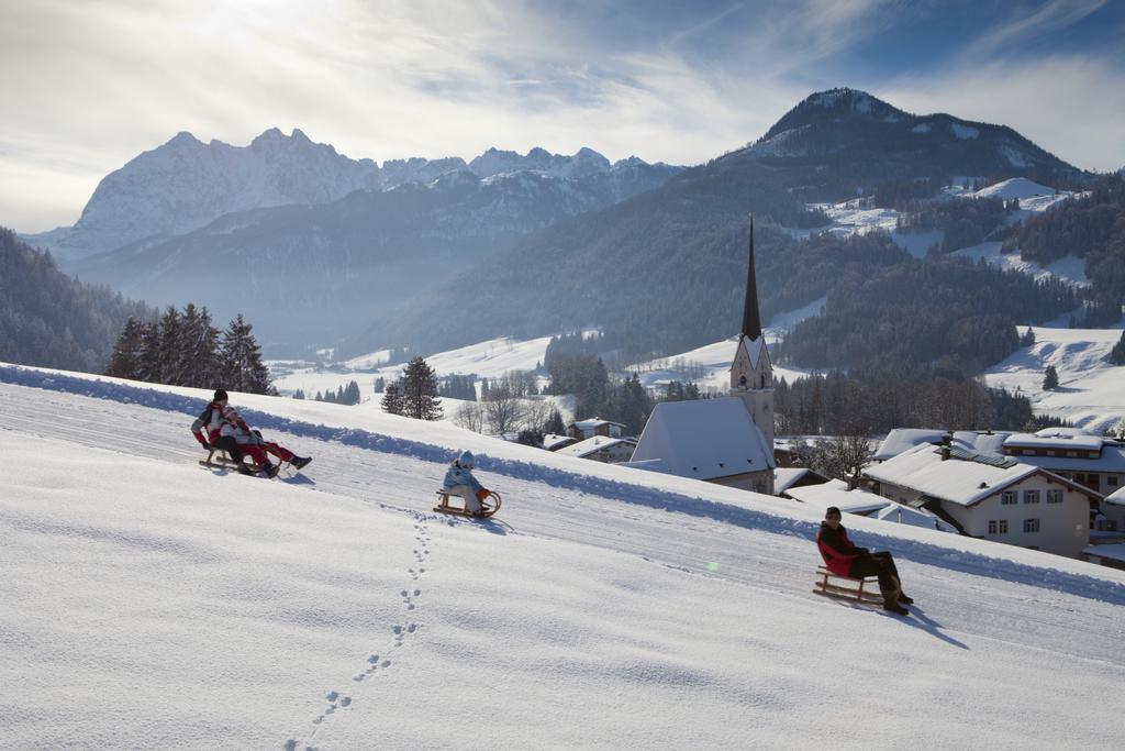 Bergheim Komfort Ferienwohnungen Walchsee Exteriör bild